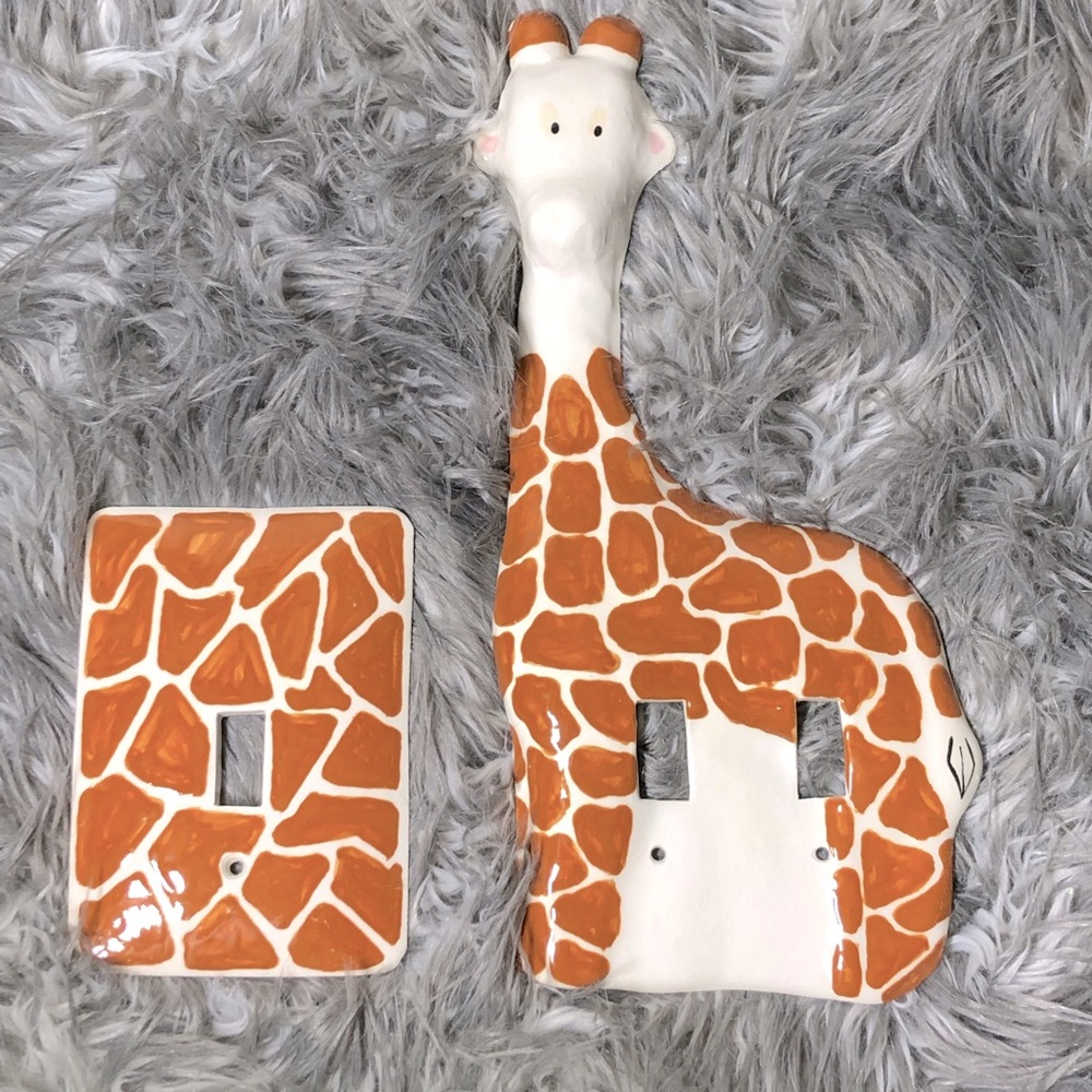 Giraffe Light switch cover